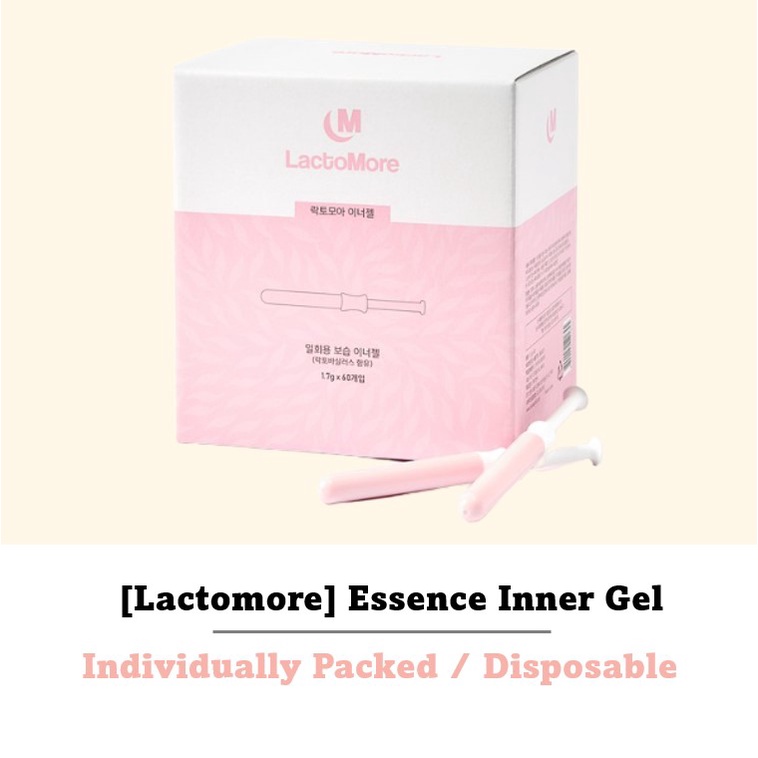 [Lactomore] feminine gel Tighten Vagina Antibacterial Feminine Vaginal Care Vaginne Refreshing Intimate Gel Female Gynecological private parts wash itching Essence Inner Syringe Type Feminine Moisturizer