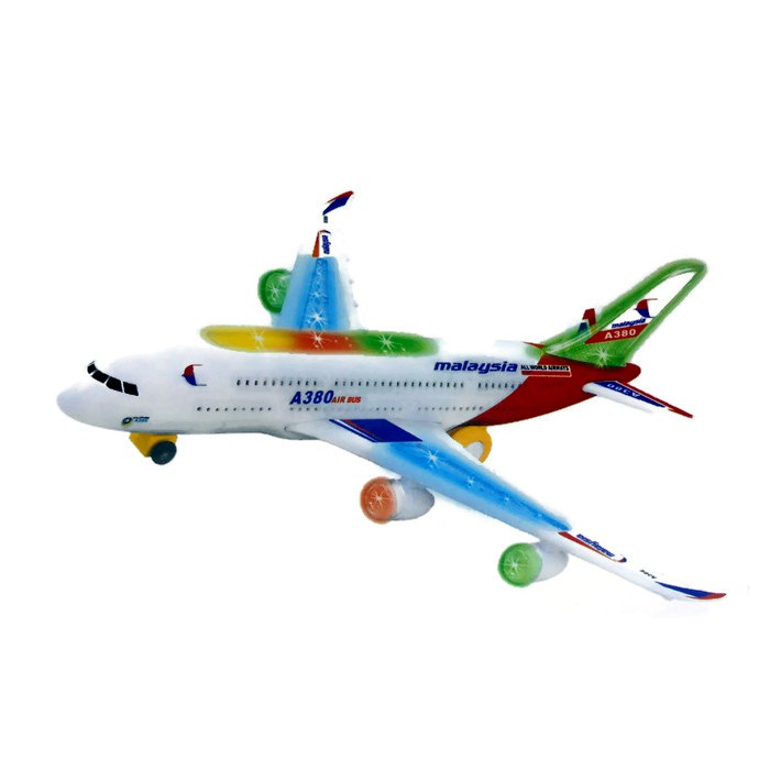 battery operated airplane toy