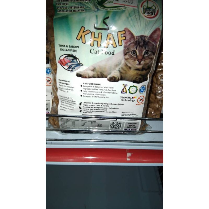 400G] Khaf cat food makanan kucing murah!!!  Shopee Malaysia