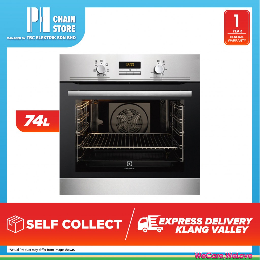 ELECTROLUX EOB2400AOX 74L Builtin Oven with Grill Function (SELF