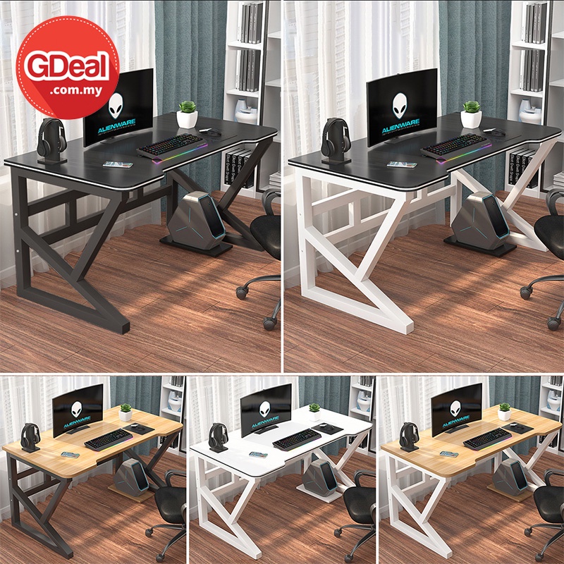 GDeal 120cm Home Wooden Widen Desktop Gaming Table Student Computer Desk Study Table