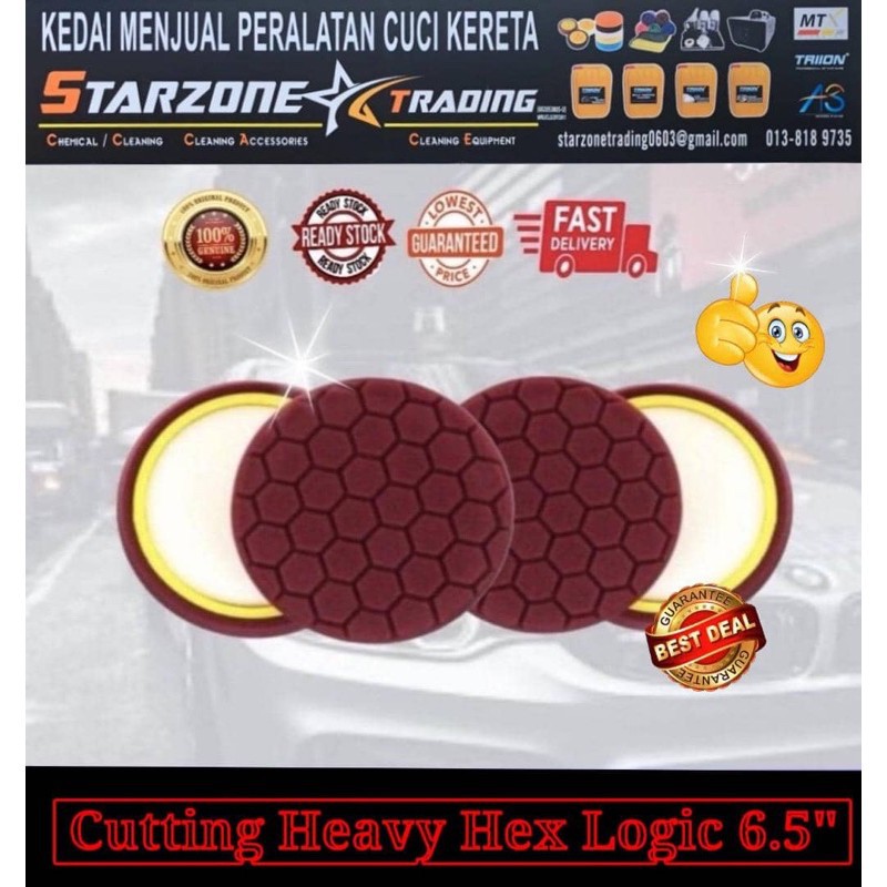 aeropak jet gun Cutting Pad Heavy Hex-Logic 6.5" (Import ...