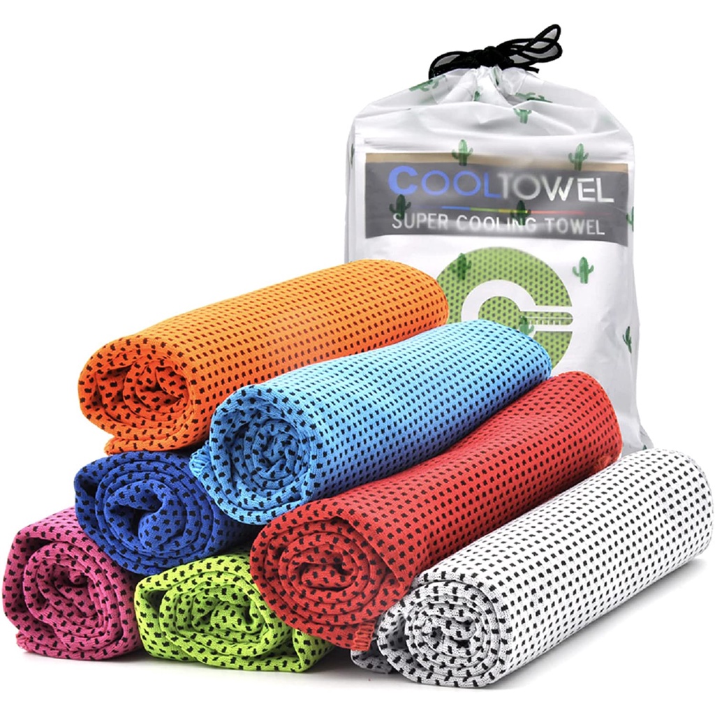 Cooling Towel Tuala Penyejuk/Peluh Penyerap/Microfiber Soft Breathable Towel for All Sports