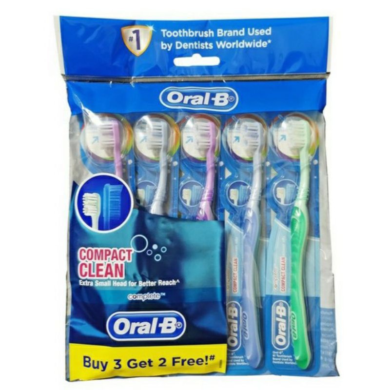 oral b compact clean toothbrush