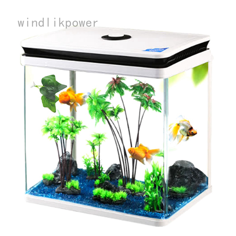 Windlikpower Aquarium Artificial Plant Leaf Betta Hammock Fish Rest Bed Tropical Saltwater Fish Aquariums Supplies Decoration Shopee Malaysia