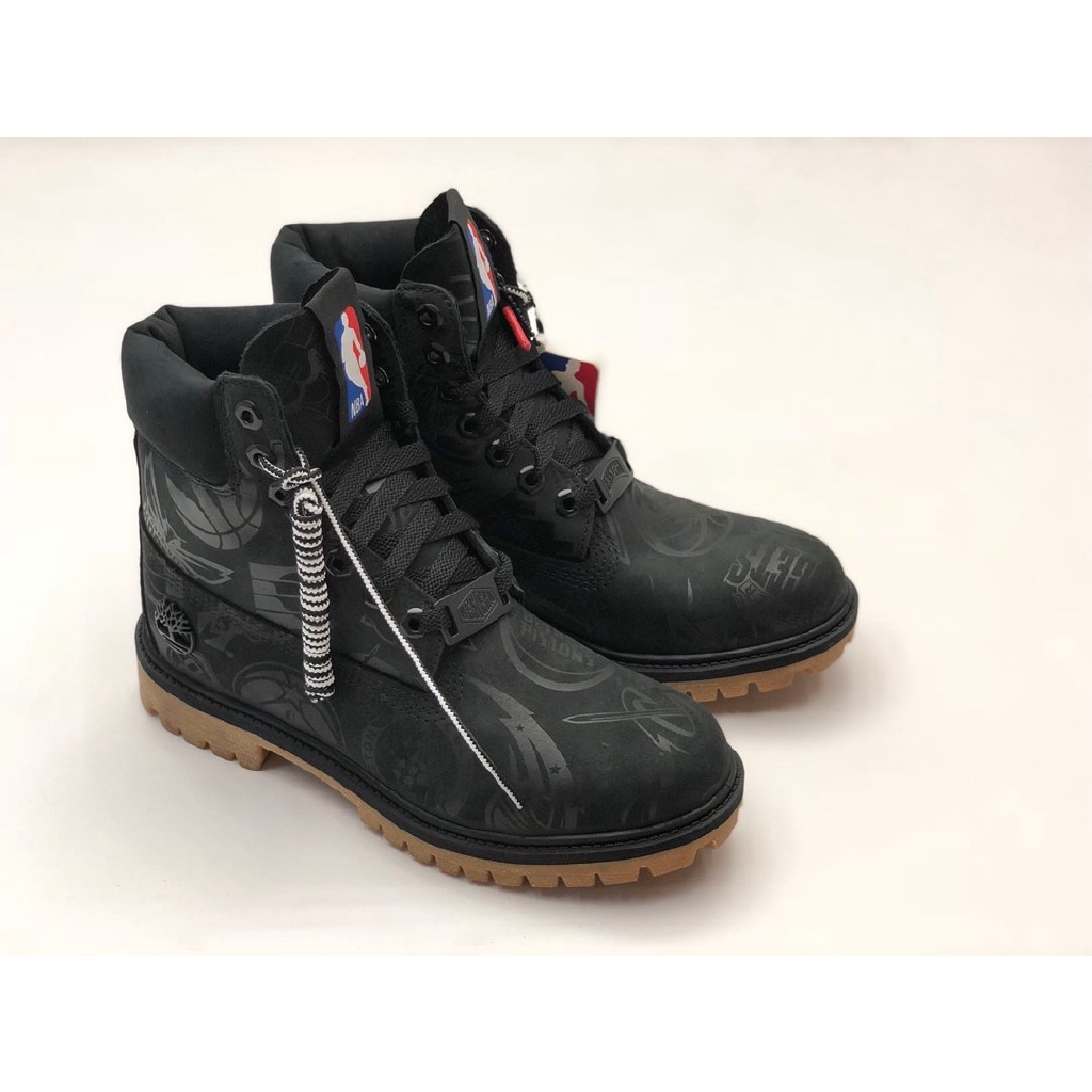black nba timberlands