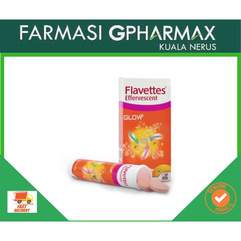 Flavettes Effervescent GLOW 30's (EXP: 05/2021) | Shopee Malaysia