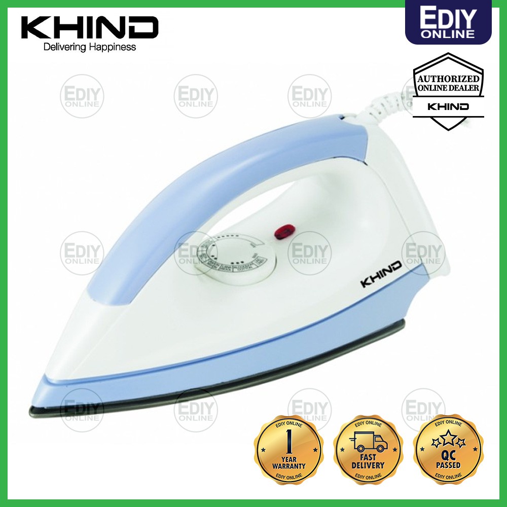 Khind Electric Dry Iron EI402 EI-402 Seterika Serika Elektrik - Random Color