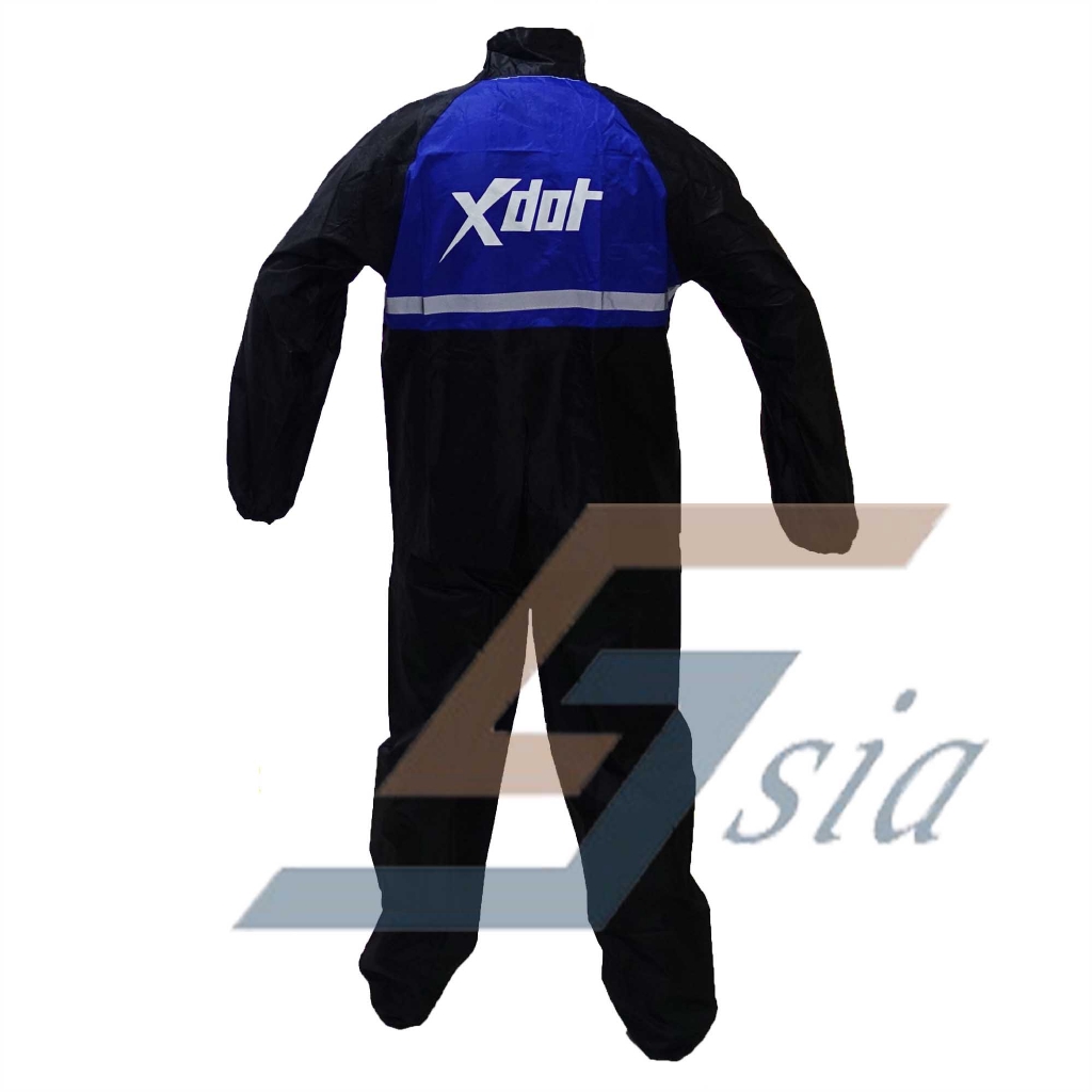 X-Dot RC08 Rider Raincoat (Blue)