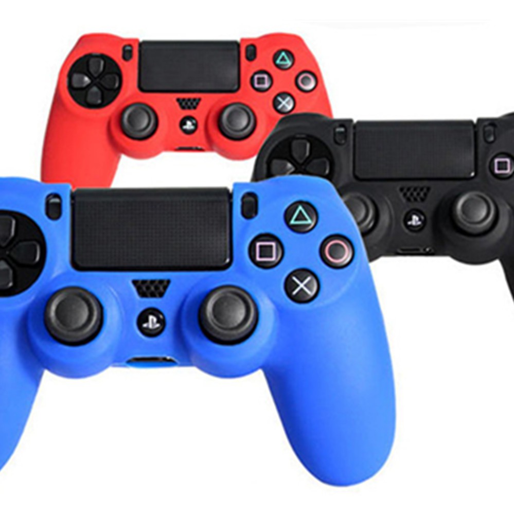 PS3 PS4 Dualshock DS4 Controller Analog Joystick Silicone Case Cover