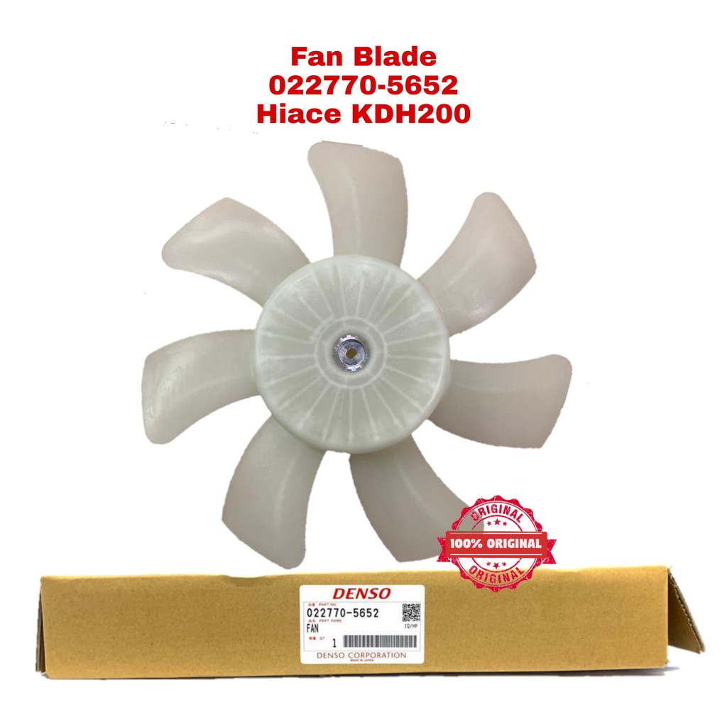 Denso Fan Blade 022770 5652 Hiace Kdh200 Shopee Malaysia