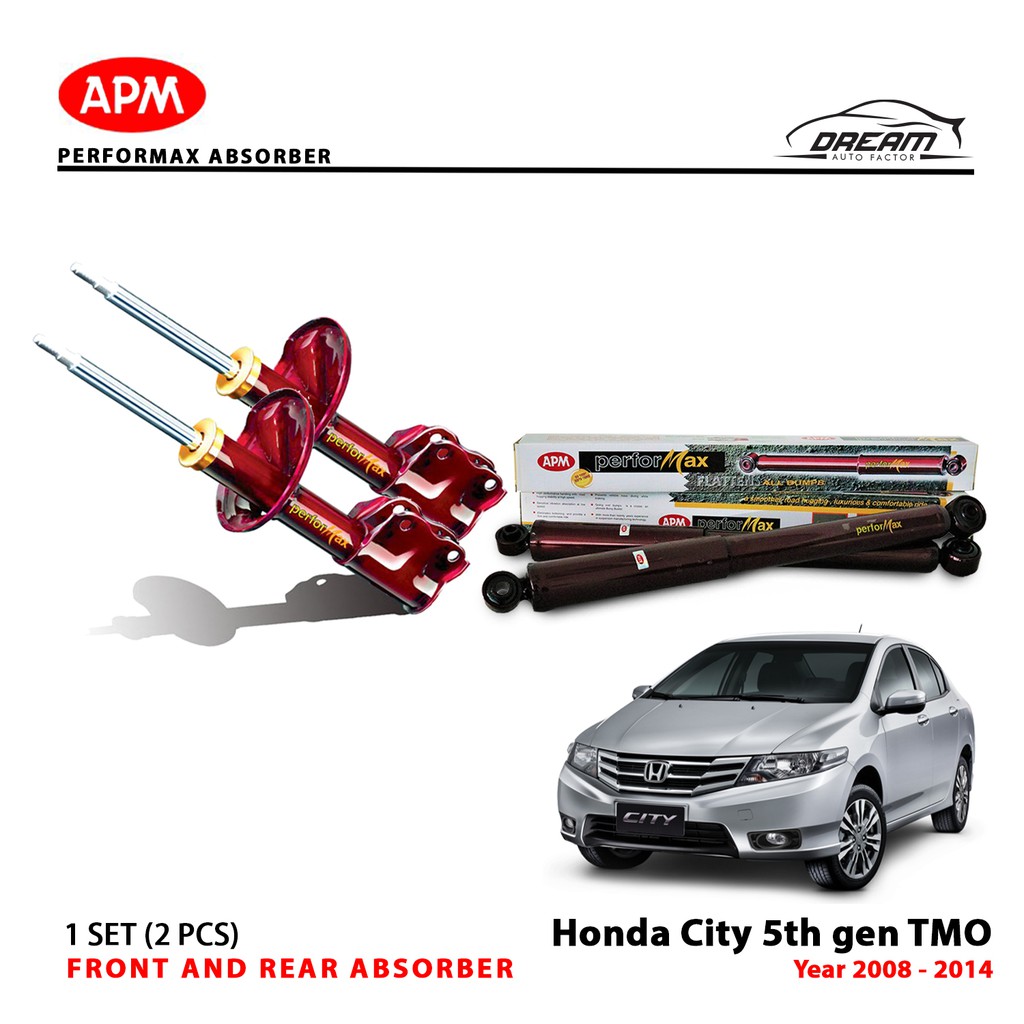 Buy Honda City 5th Gen Tmo Apm Performax Front And Rear Absorber Seetracker Malaysia