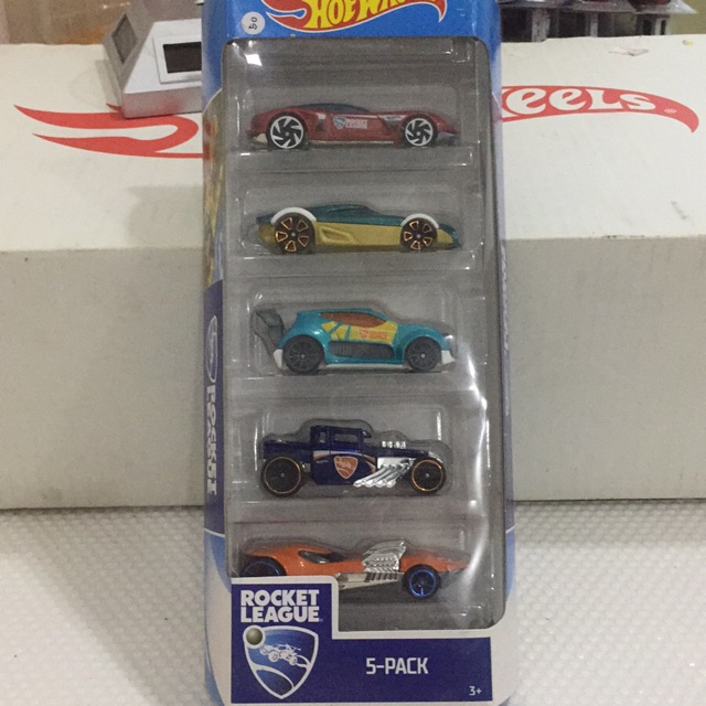 rocket league hot wheels 5 pack