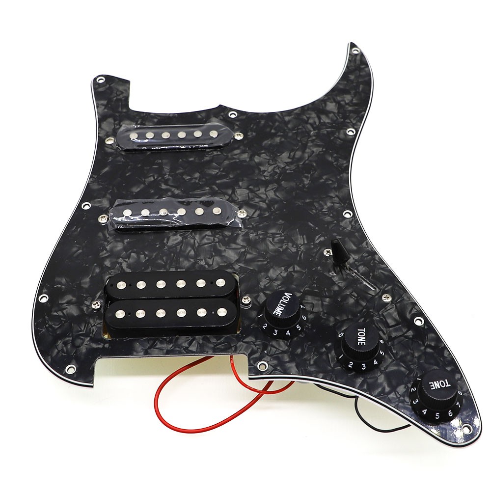 Loaded Strat Electric Guitar Pickguard Prewired ST Pickguard with