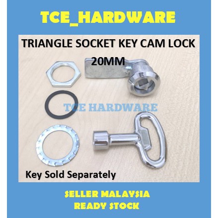 Cam Lock 16/20/25/30mm Locker Cabinet  Drawer Mailbox Door Toolbox with 2 Ke DOL 