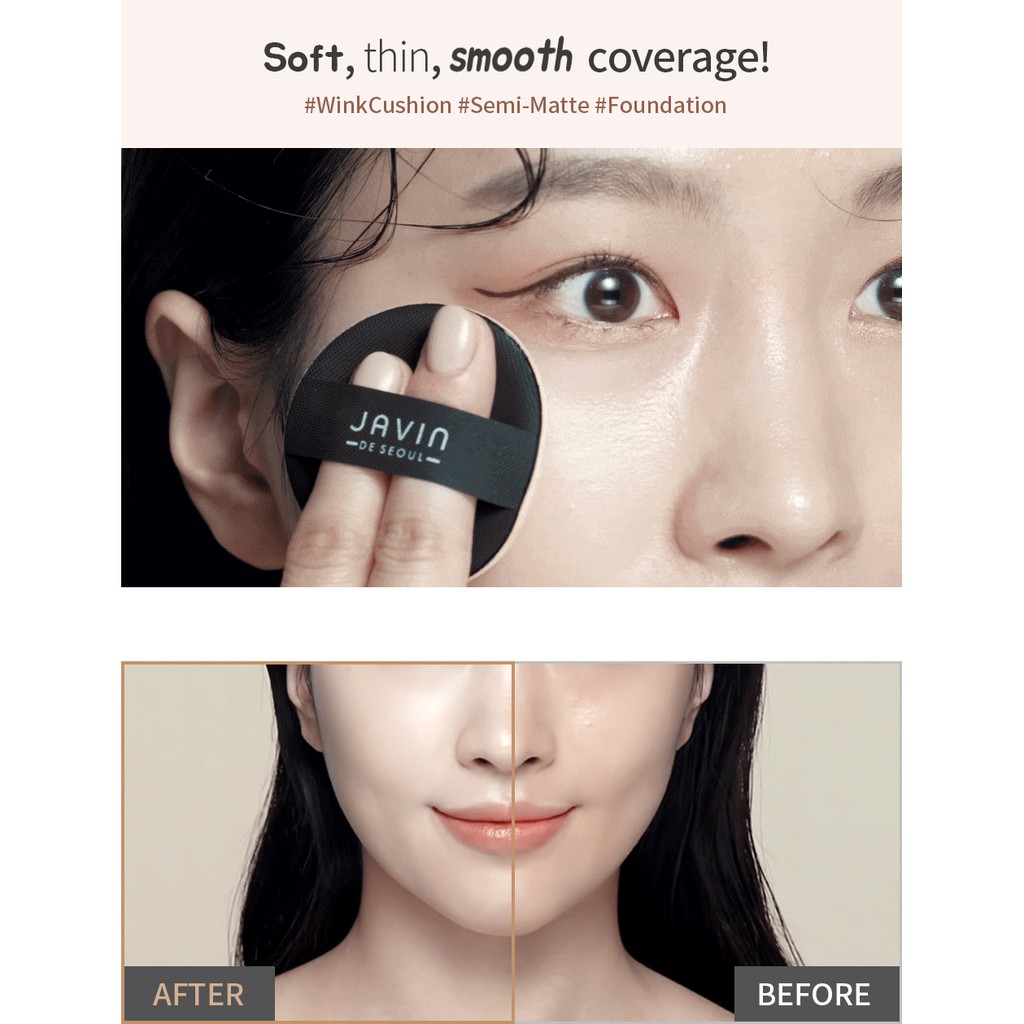 Javin De Seoul Wink Foundation Pact 13.5g | Shopee Malaysia