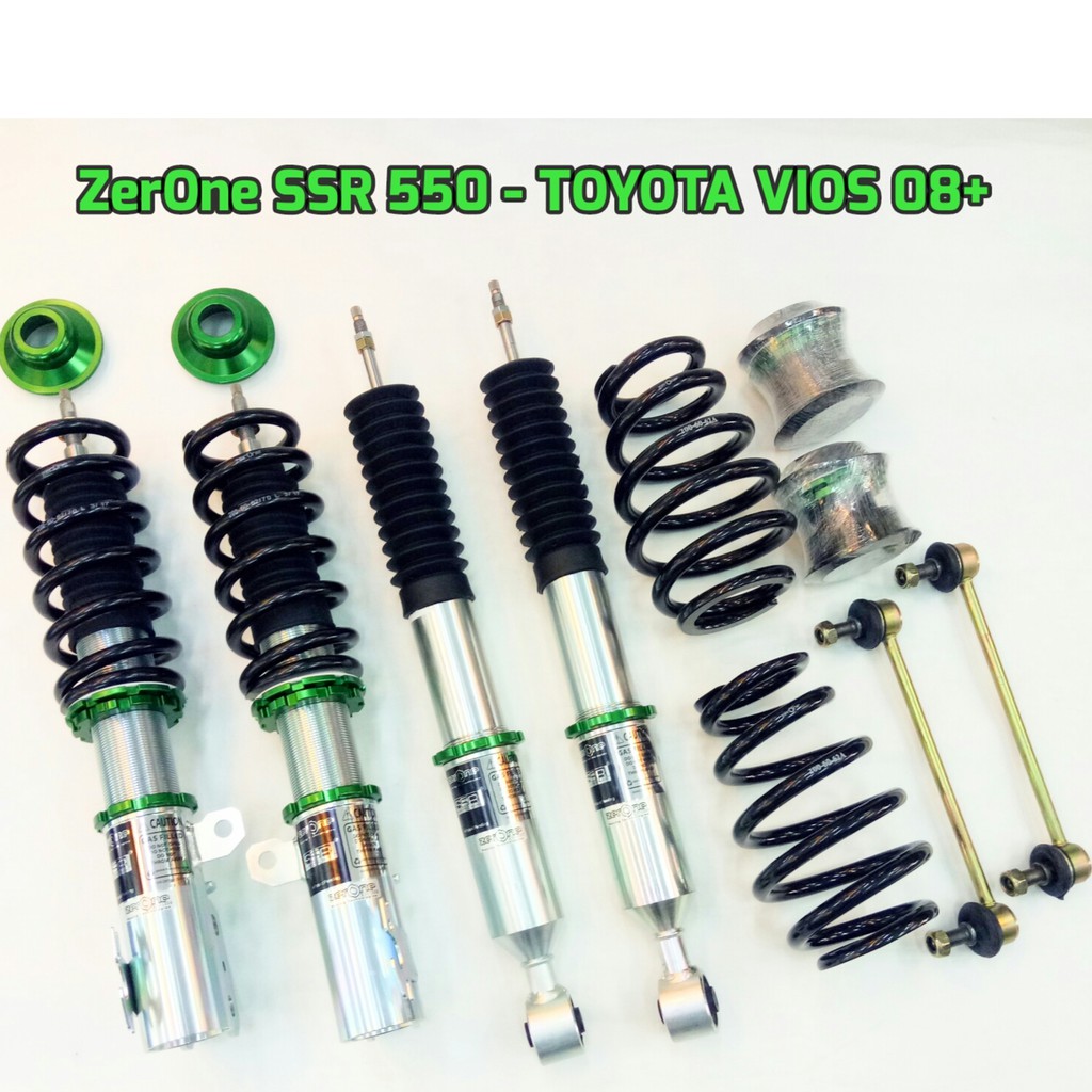 Toyota Vios NCP93 20082012 ZERONE SSR550 Fully Adjustable Absorber