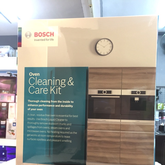 Bosch Electric Oven Cleaning & Care Kit Shopee Malaysia