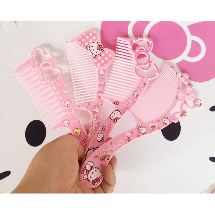 Details about   Hello Kitty 3 item set shampoo massage blush hair band zipper case JAPAN NWT 