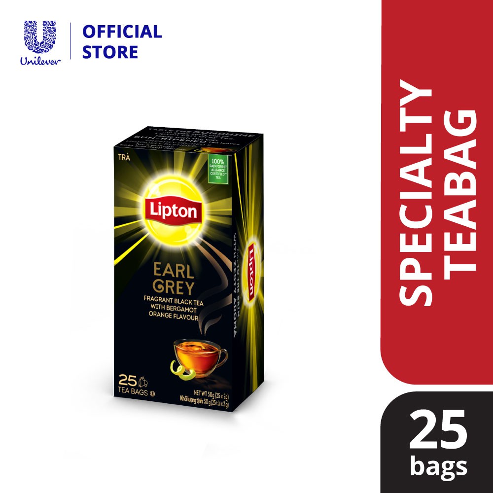 Lipton Specialty Tea Earl Grey 25 Tea Bag Shopee Malaysia