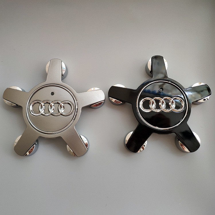 audi wheel center caps