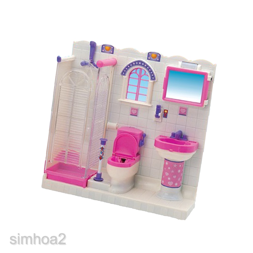 dollhouse bathroom set