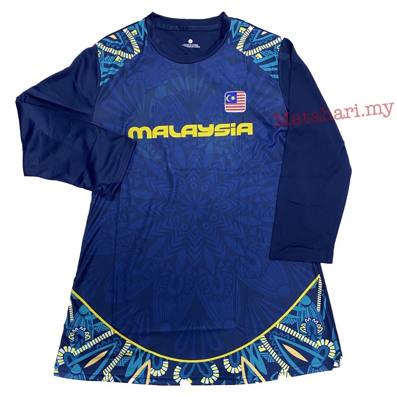 Muslimah Jersey Malaysia Perempuan Lengan Panjang Kain Jersey Shopee Malaysia