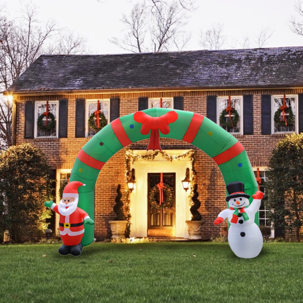 Cne Lighted Christmas Inflatable Archway Party Decorations For