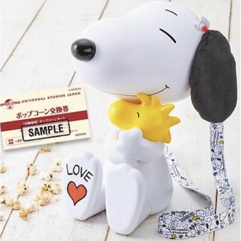 Limited Usj Peanuts Snoopy Popcorn Bucket Shopee Malaysia