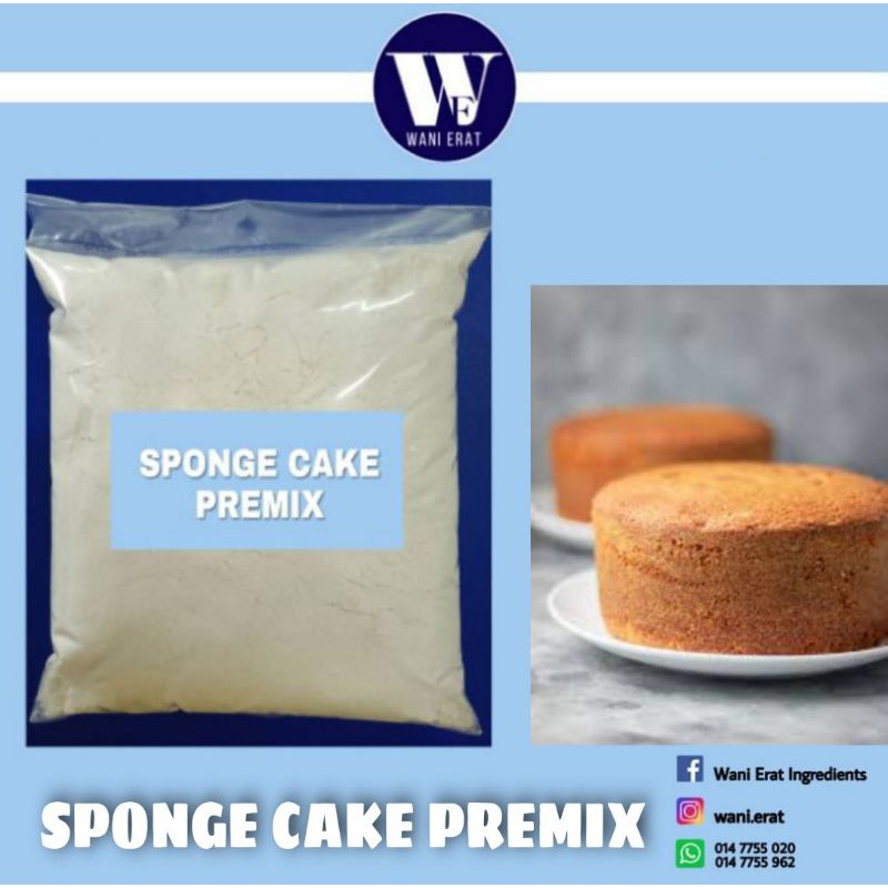 Tepung Optima Tepung Campuran Kek Span Sponge Cake Premix Tepung Kek Span 1kg Shopee 3213