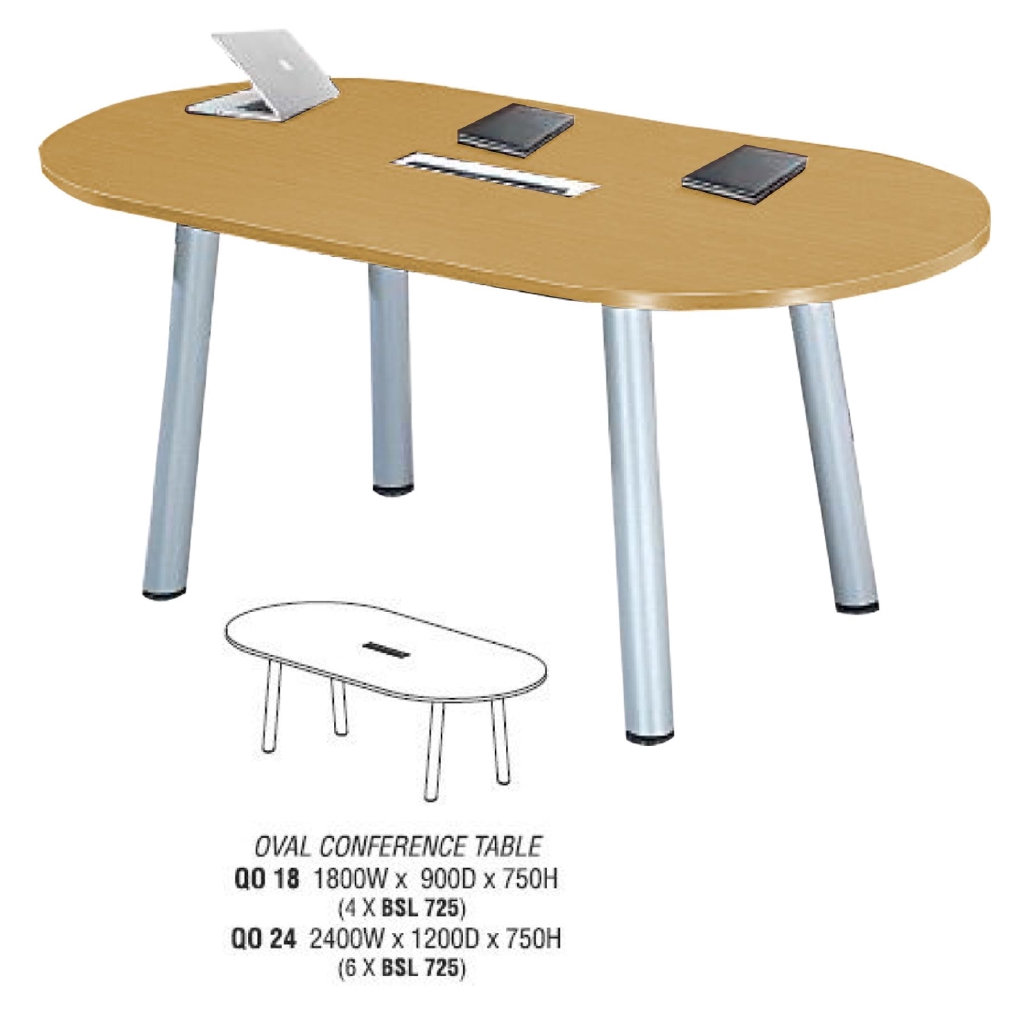 Oval Conference Table Office Table Office Meeting Table