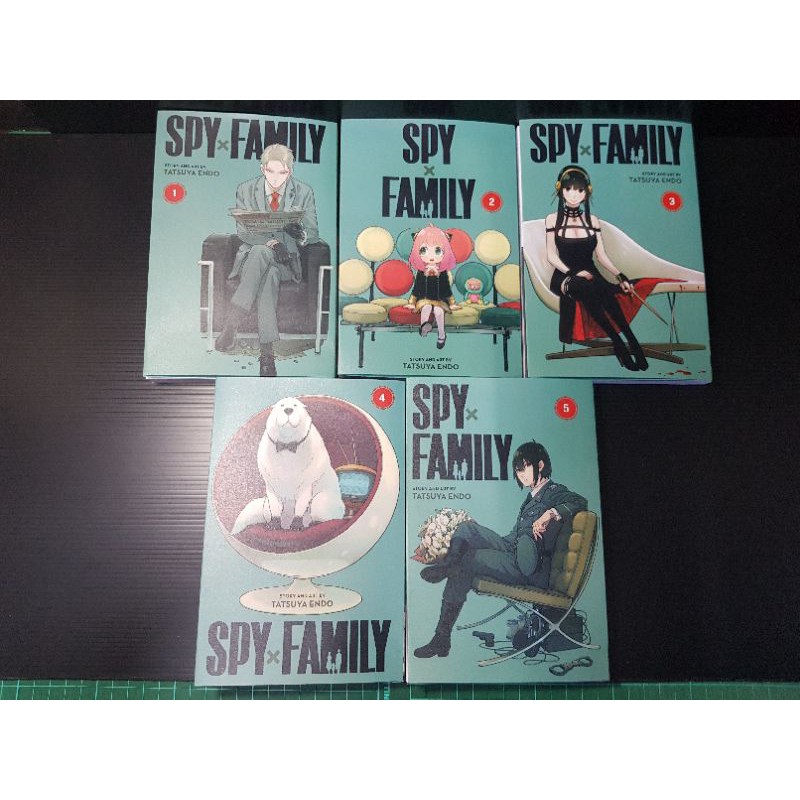 Spy X Family Volume 1 to 5 ( English Version ) | Shopee Malaysia