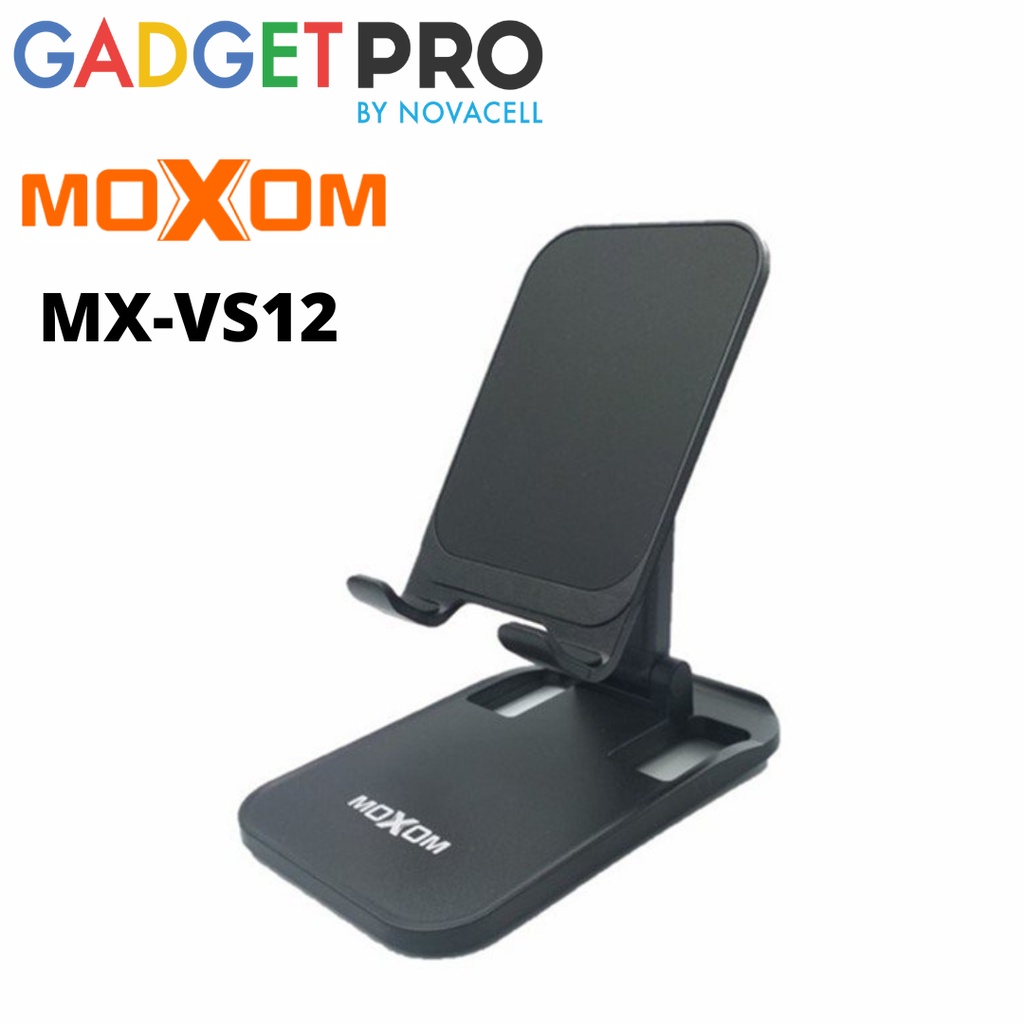 Moxom MXVS12 Clamshell Adjustable Mount Phone Holder Shopee Malaysia
