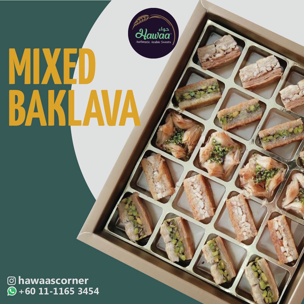 Buy Syrain Baklava 5 Types Of Fresh Baked Baklava Seetracker Malaysia