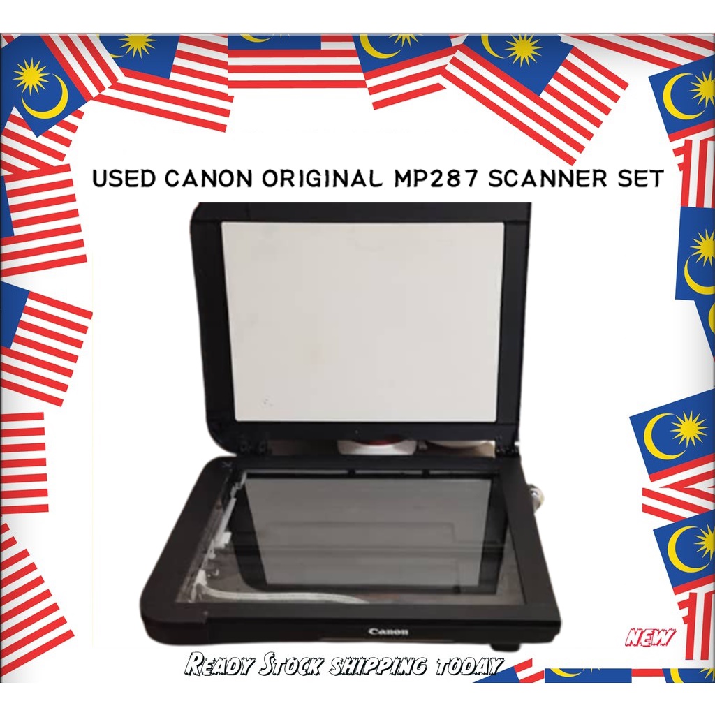 USED CANON ORIGINAL MP287 SCANNER SET
