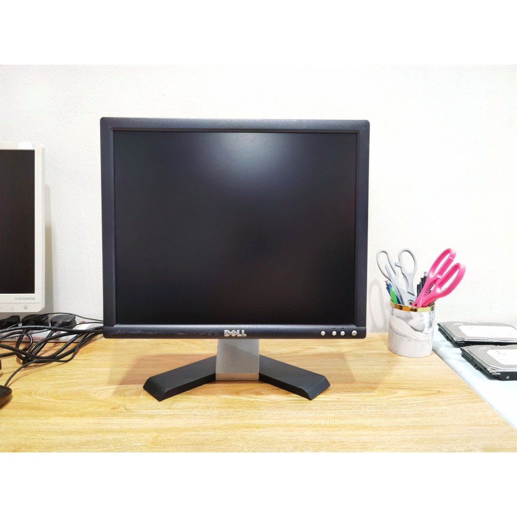 Écran PC Dell 1704FPT - 17" LCD - VGA/DVI - Hub USB - Occasion