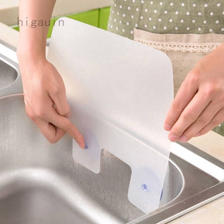 Handy Kitchen Wash Sink Washing Baffle Prevent Water Splash Guard