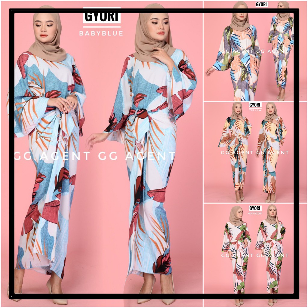  KAFTAN  MODEN GYORI KAFTAN  BAJU  RAYA 2021  KURUNG 