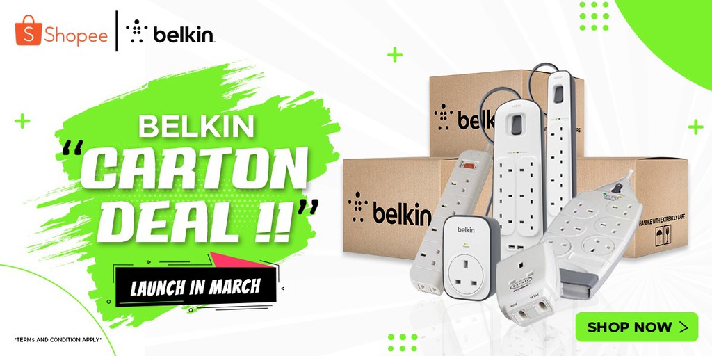 belkin.my Online, August 2022 Shopee Malaysia