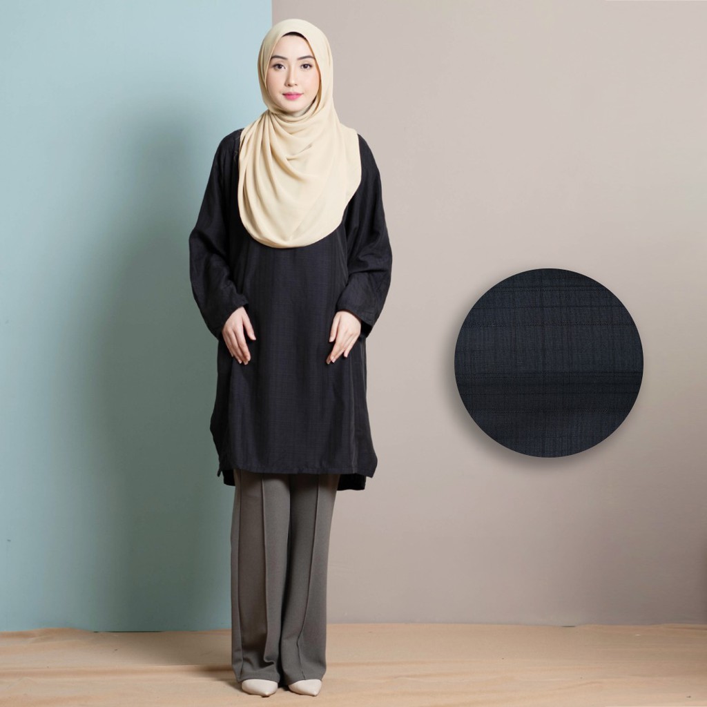 Rayyan Haya' Mosca Top Baggy Labuh Muslimah | Shopee Malaysia