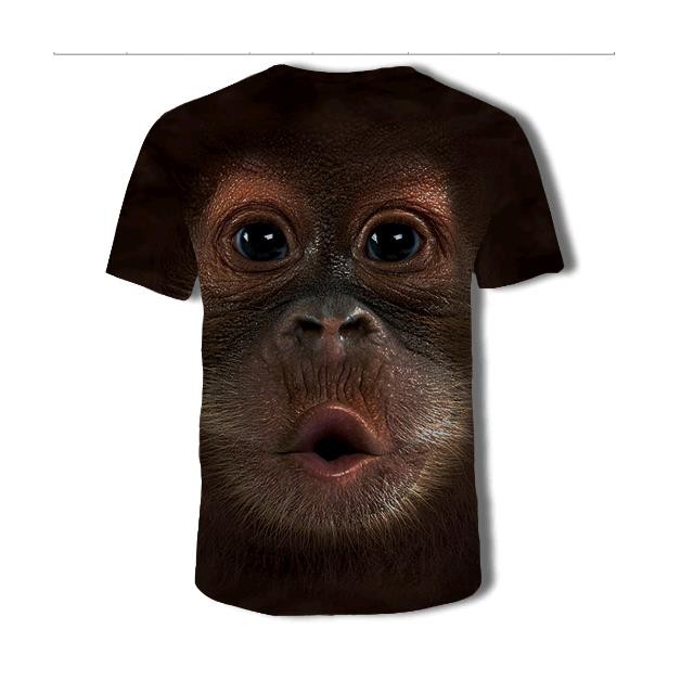 funny monkey face t shirt