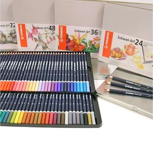 Stabilo Schwan Art Coloured Pencil - 24 / 36 / 48 / 72 Colour Set ...