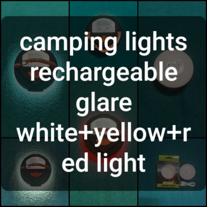 camping lights rechargeable glare Shopee Malaysia