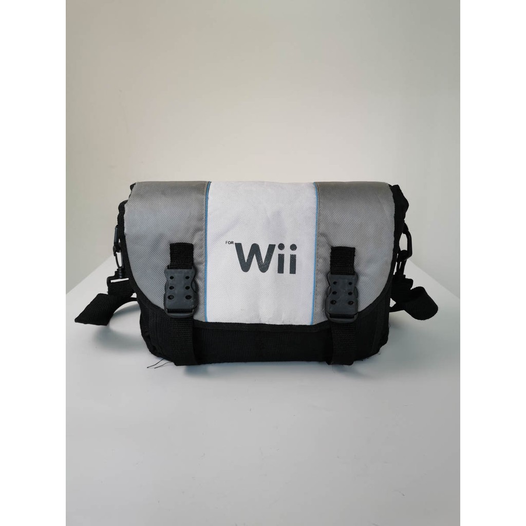 Nintendo Wii Model Rvl 001 Kor Game Console With Nintendo Wii Print Console Bag Shopee Malaysia