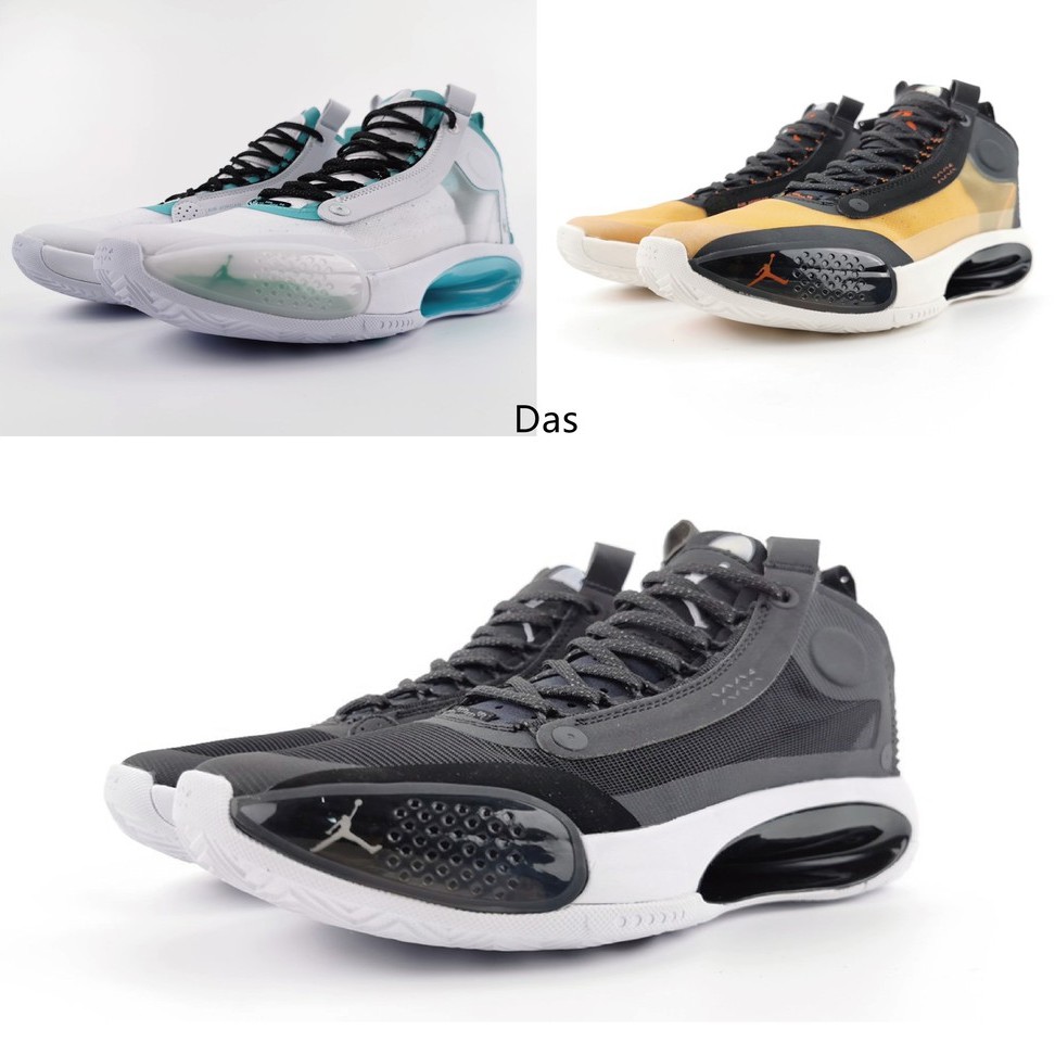 Nike Air Jordan  34 Amber Rise kopi coklat  Eclipse 