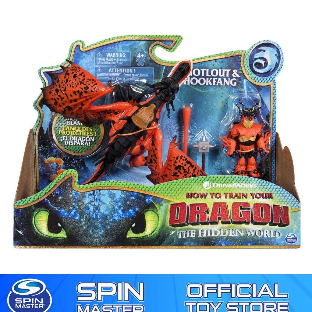 Original How To Train Your Dragon 3 Dragon Viking Snotlout Hookfang Toys For Kids Shopee Malaysia