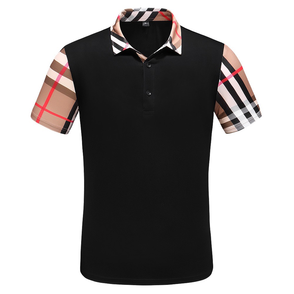 Lapel Slim Fit Short Sleeve Polo Shirt 