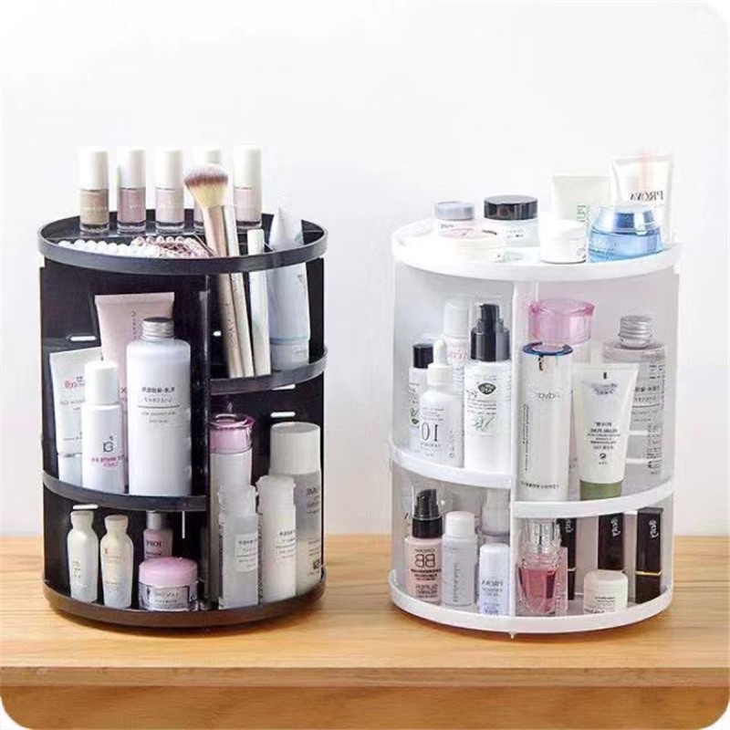 Cosmetic organizer storage box