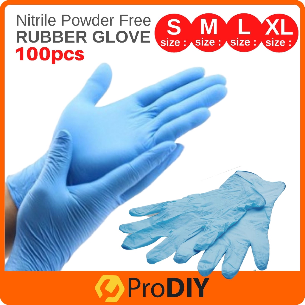 latex or nitrile gloves