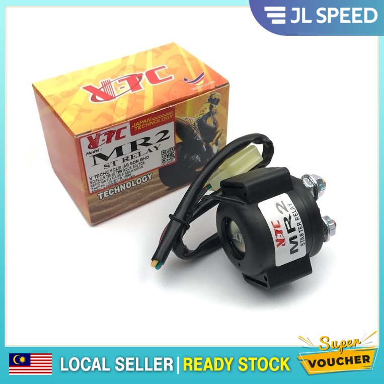 MODENAS MR2 / MR3 KRISS MR2 MR3 STARTER RELAY VTC Shopee Malaysia